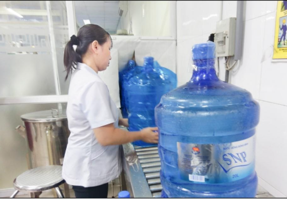 Việc đánh giá an toàn nước uống bình