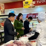 đoàn kiểm tra liên ngành an toàn thực phẩm dịp Tết và lễ hội